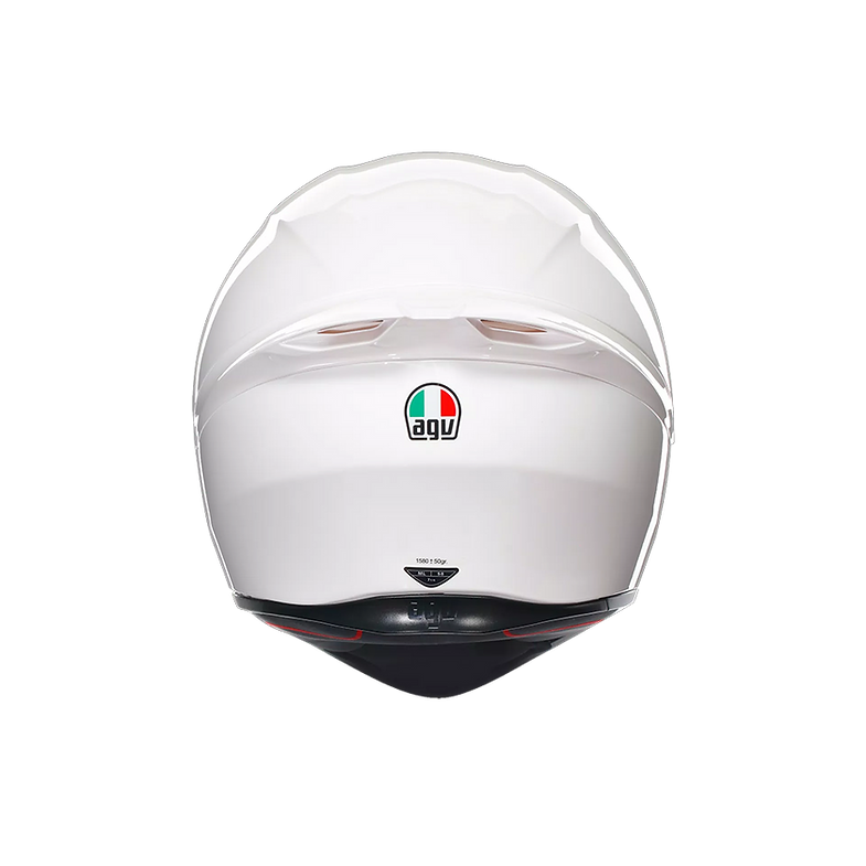 AGV K1 S FULL FACE HELMET - WHITE (ISI & ECE2206)