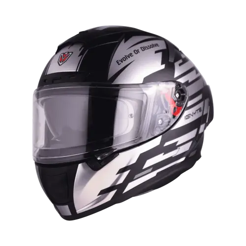 STEELBIRD IGNYTE IGN-4 CHROME FULL FACE HELMET