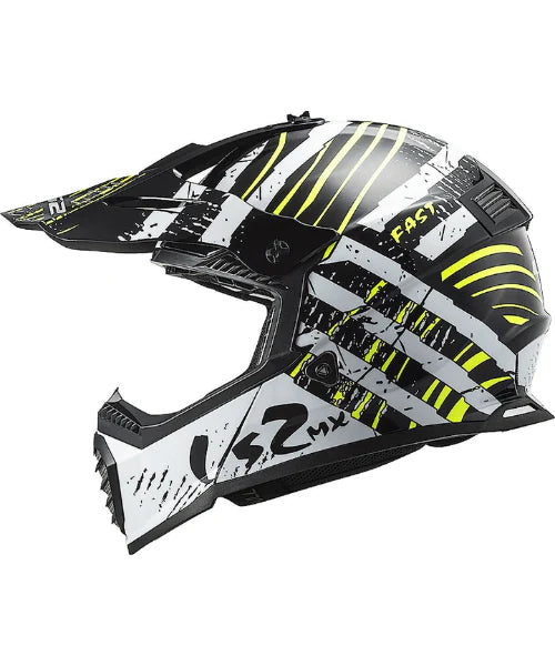 LS2 MX437 Fast Evo Verve Moto cross Helmet