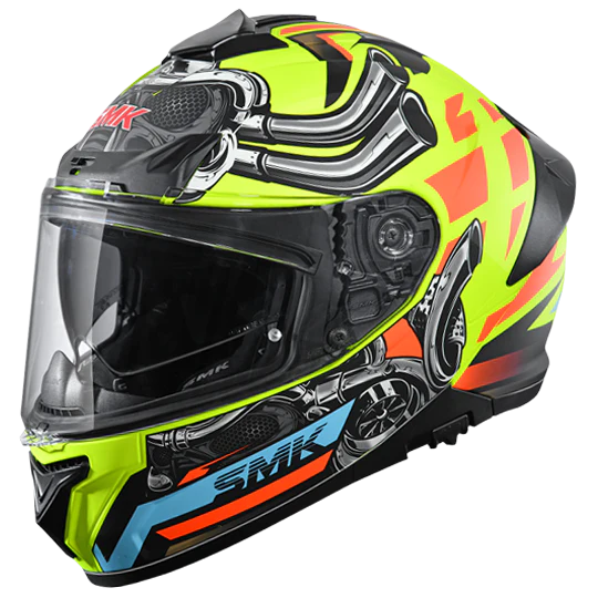 SMK TYPHOON MOTORHEAD FULL FACE HELMET