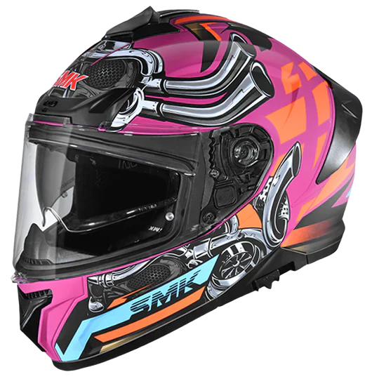 SMK TYPHOON MOTORHEAD FULL FACE HELMET