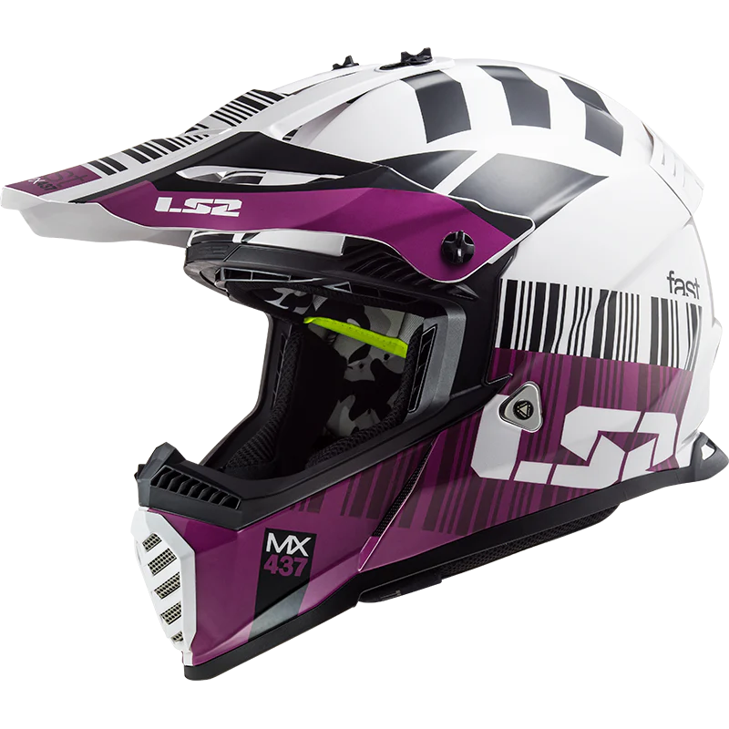 LS2 MX437 Fast Evo X Code Moto cross Helmet