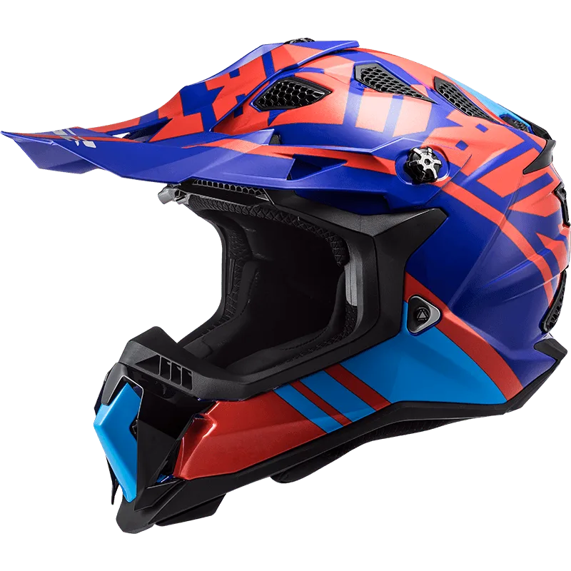 LS2 MX700 Subverter Gammax Red Moto cross Helmet