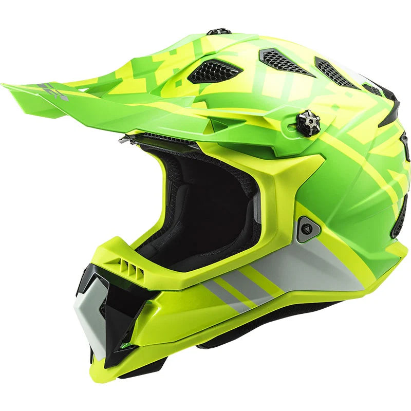 LS2 MX700 Subverter Gammax Matt Green Moto cross Helmet