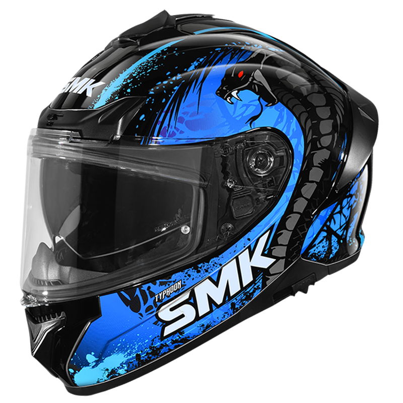 SMK TYPHOON REPTILE FULL FACE HELMET