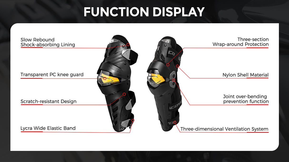Scoyco Bumblebee Knee Guard