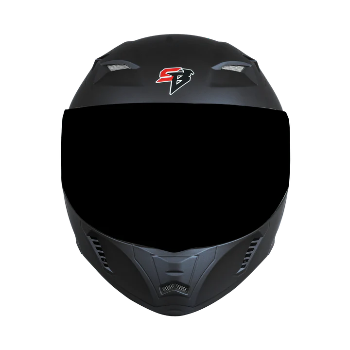 STEELBIRD SBA-20 PLAIN FULL FACE HELMET