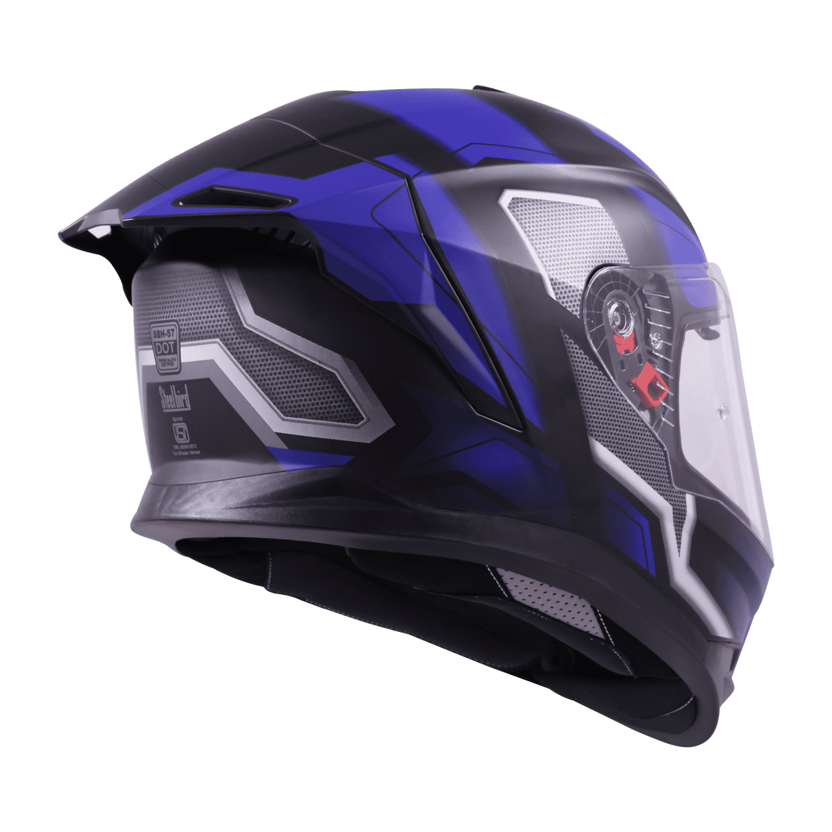 STEELBIRD SBH-57 ISS FIGHTER F3 FULL FACE HELMET