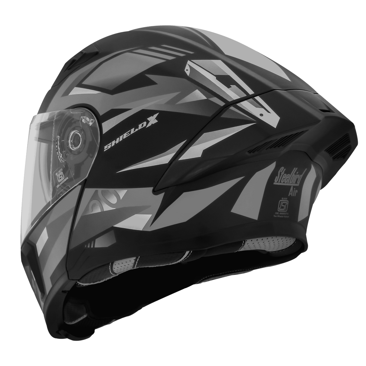 STEELBIRD SBA-20 ISS SHIELD X FULL FACE HELMET