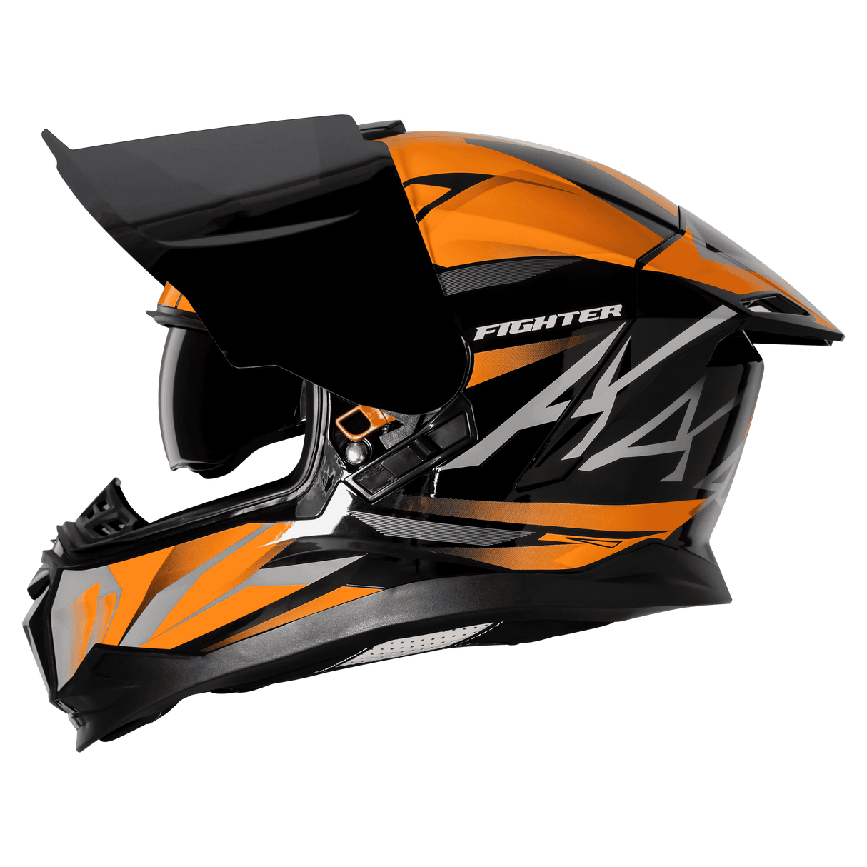 STEELBIRD SBH-57 ISS FIGHTER F4 FULL FACE HELMET