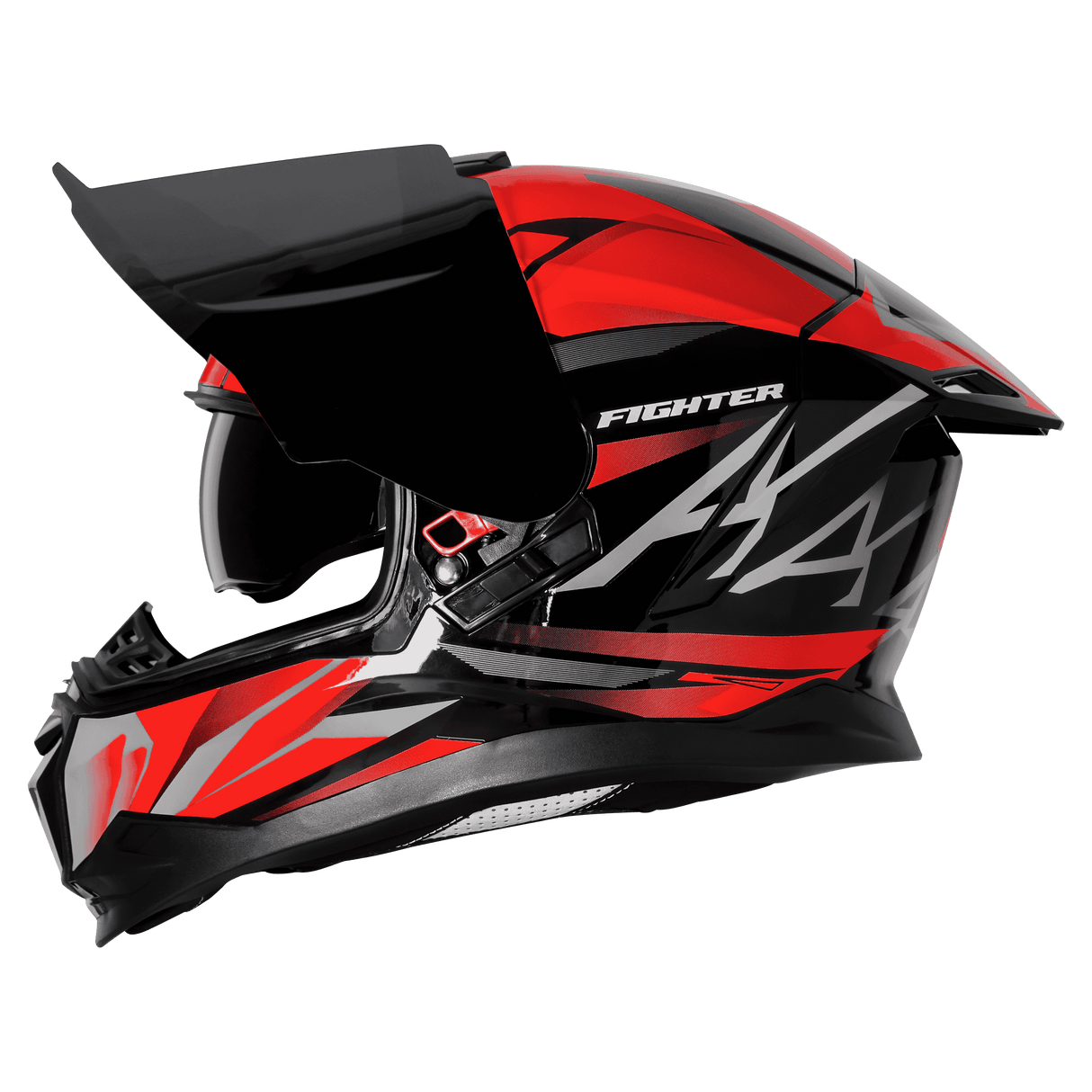 STEELBIRD SBH-57 ISS FIGHTER F4 FULL FACE HELMET