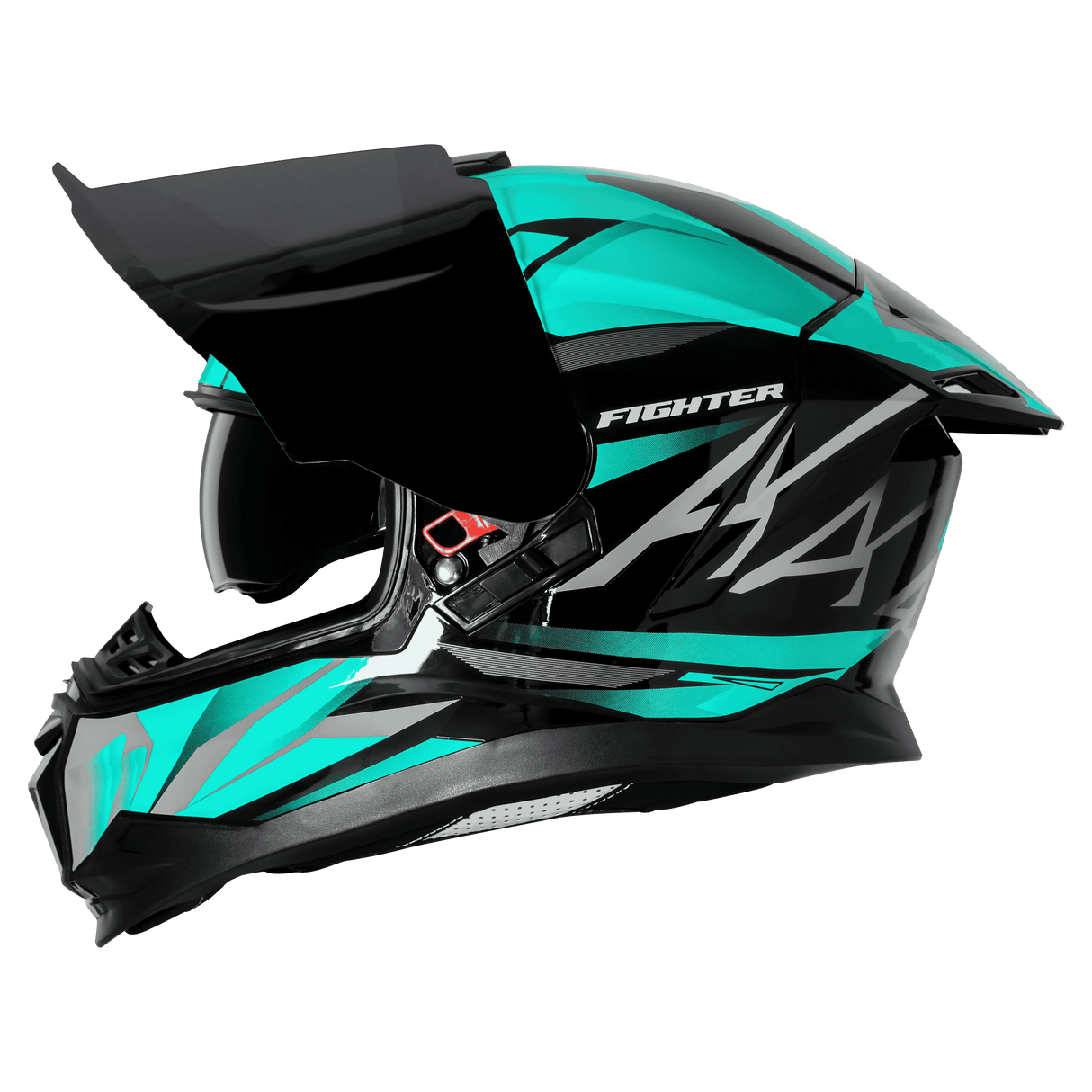 STEELBIRD SBH-57 ISS FIGHTER F4 FULL FACE HELMET