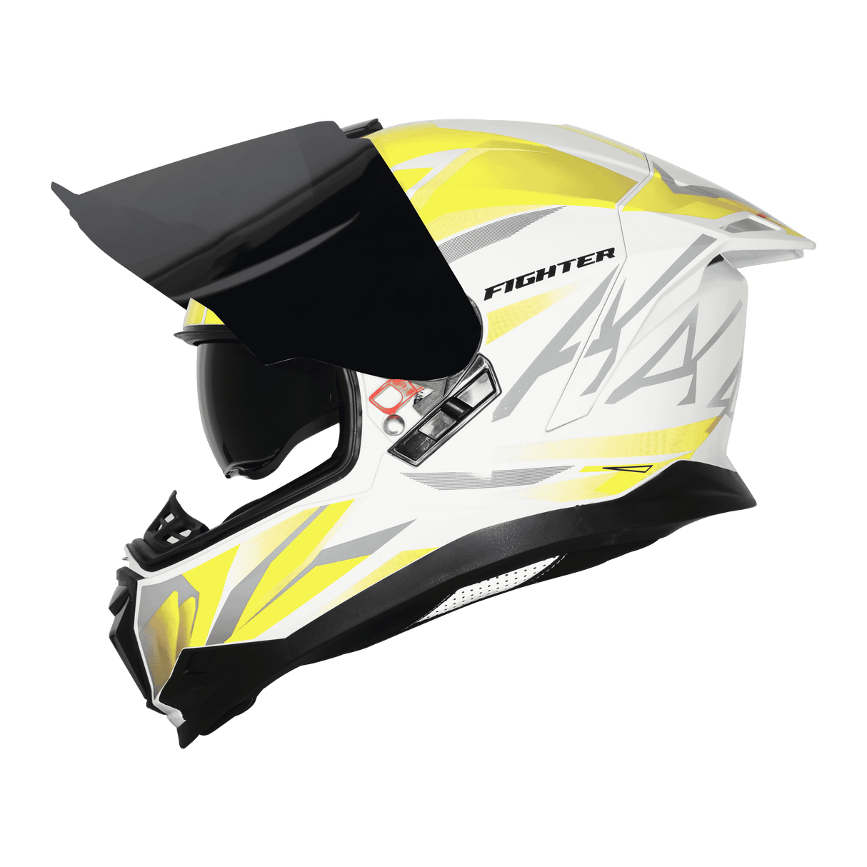 STEELBIRD SBH-57 ISS FIGHTER F4 FULL FACE HELMET