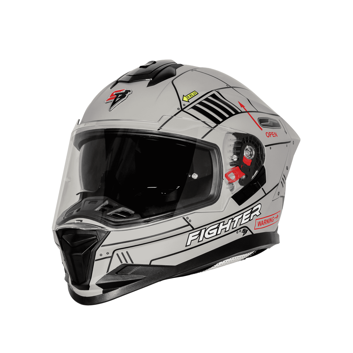 STEELBIRD SBH-57 FIGHTER F6 FULL FACE HELMET
