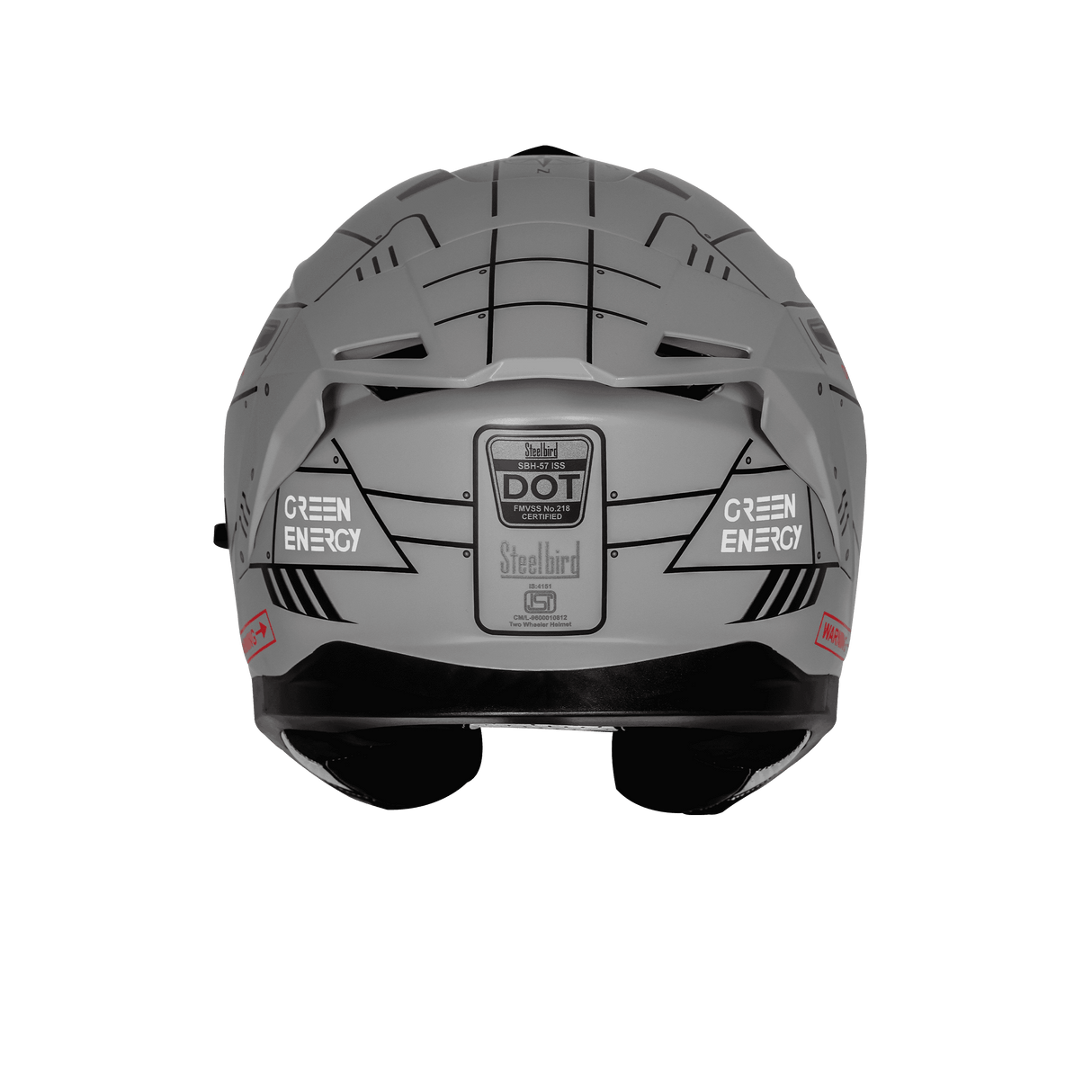 STEELBIRD SBH-57 FIGHTER F6 FULL FACE HELMET
