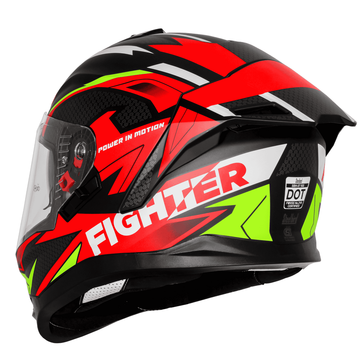 STEELBIRD SBH-57 FIGHTER F7 FULL FACE HELMET