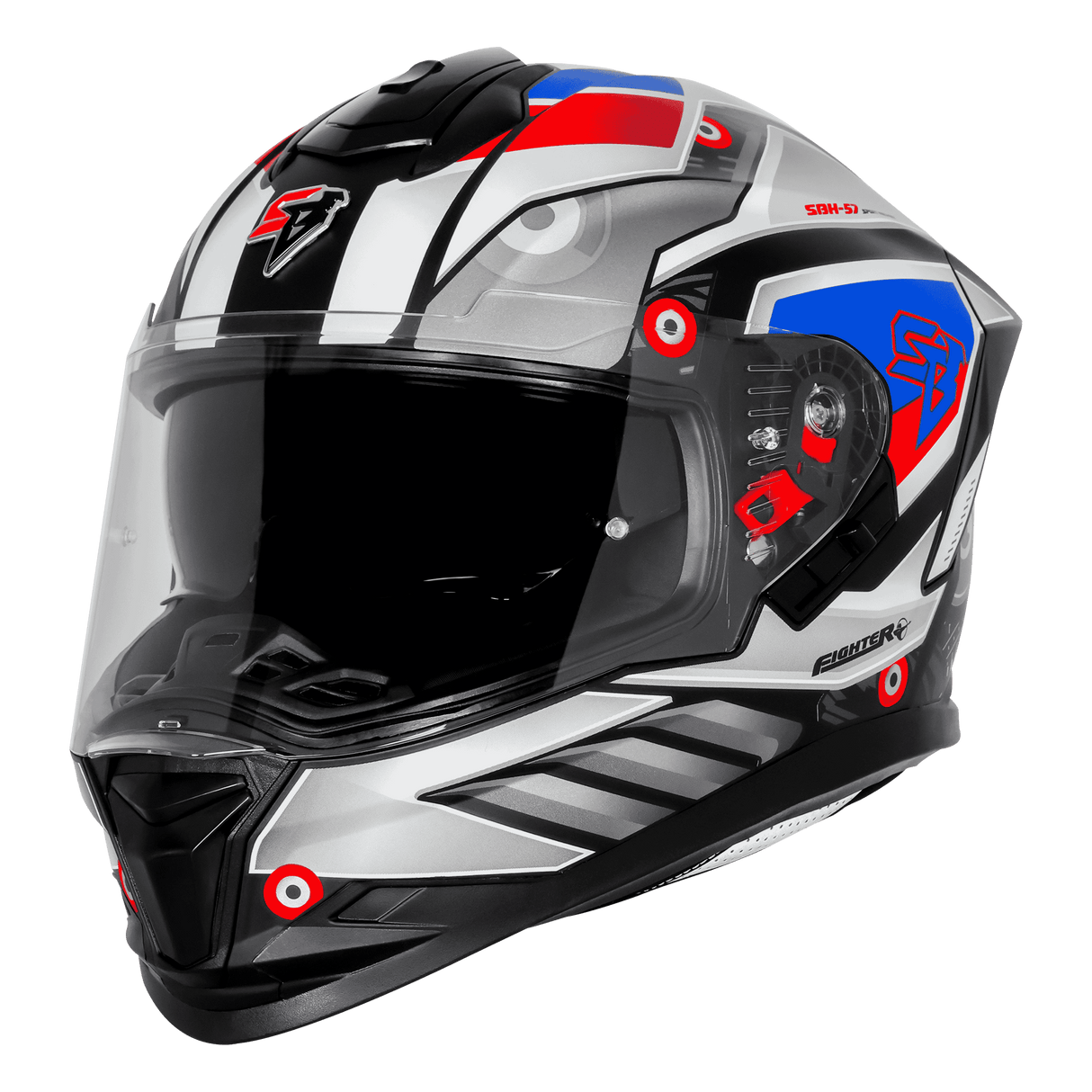 STEELBIRD SBH-57 FIGHTER F8 FULL FACE HELMET