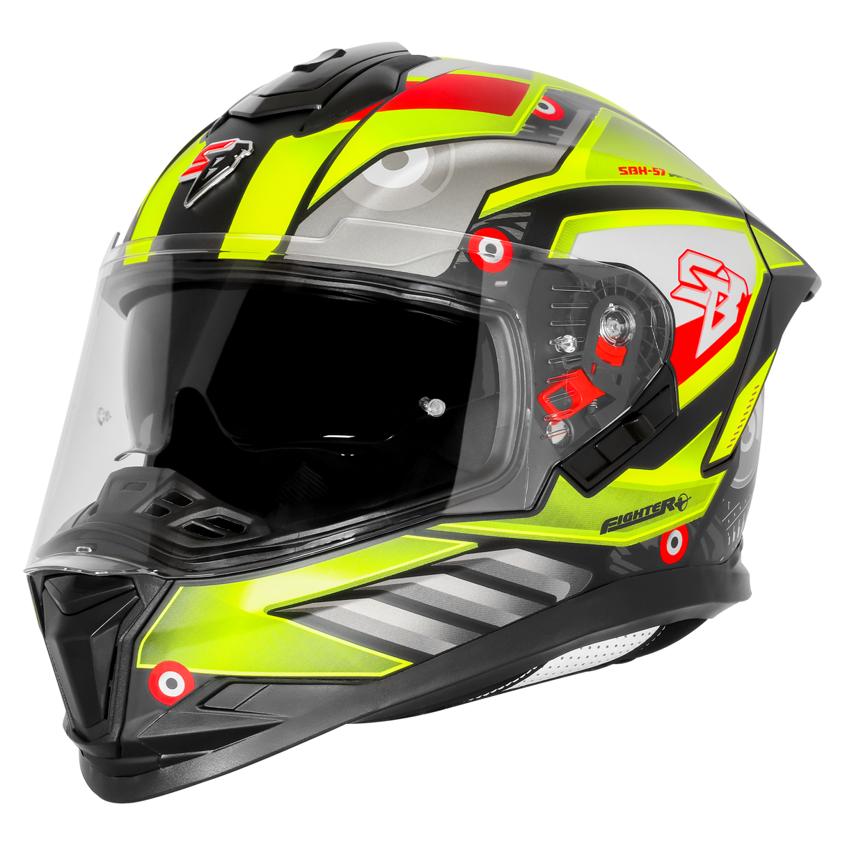 STEELBIRD SBH-57 FIGHTER F8 FULL FACE HELMET