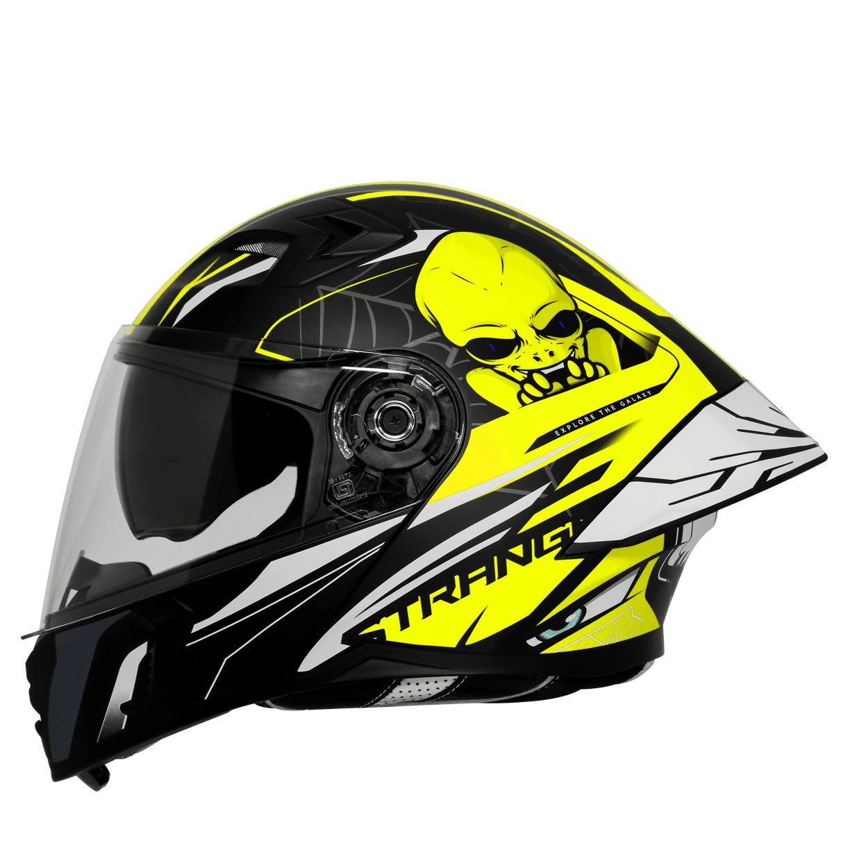 STEELBIRD SBA-20 ISS STRANGE FULL FACE HELMET