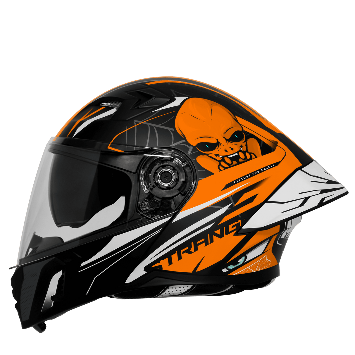 STEELBIRD SBA-20 ISS STRANGE FULL FACE HELMET