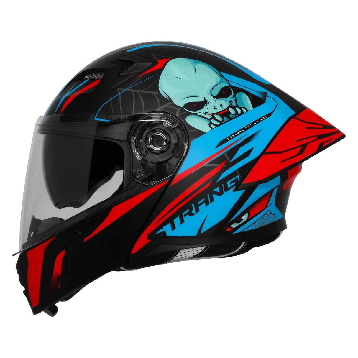 STEELBIRD SBA-20 ISS STRANGE FULL FACE HELMET