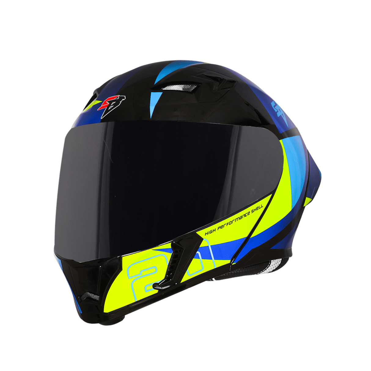 STEELBIRD SBA-20 ISS STAR FULL FACE HELMET