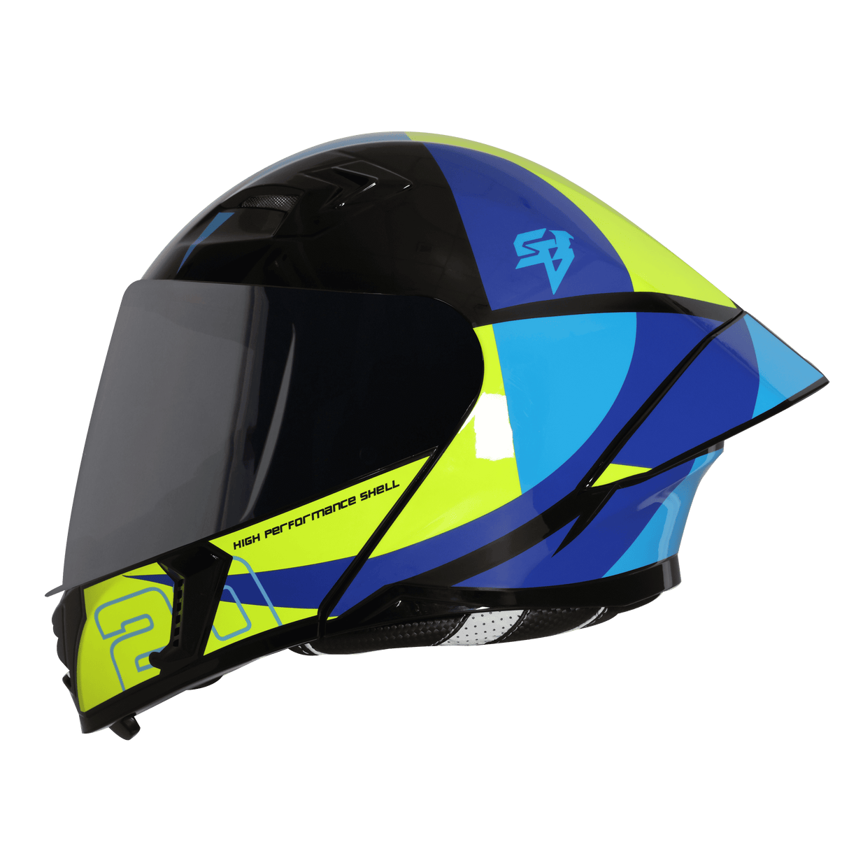 STEELBIRD SBA-20 ISS STAR FULL FACE HELMET