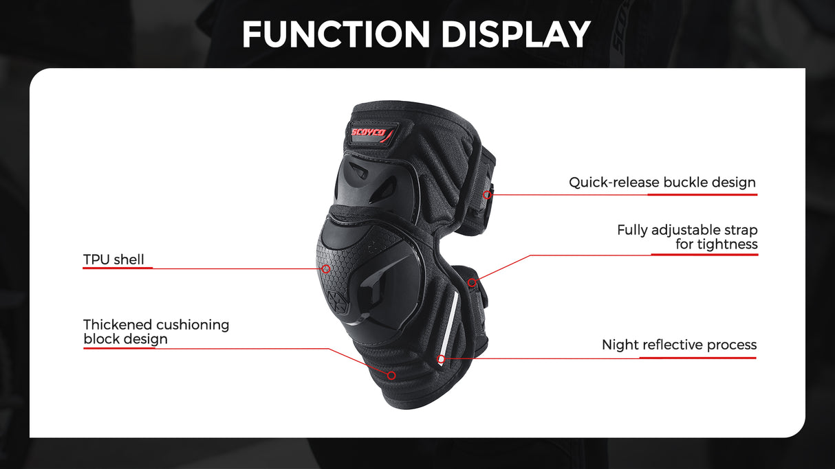 Scoyco Carapace Knee Guard