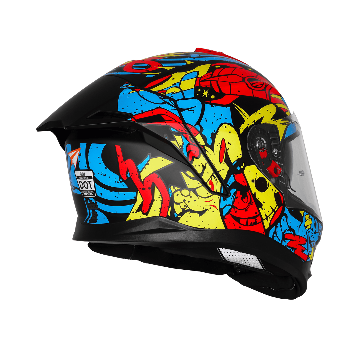 STEELBIRD SBH-57 FIGHTER F10 FULL FACE HELMET