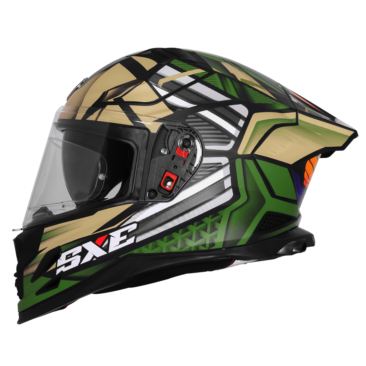 STEELBIRD SBH- 61 SXE SP2 FULL FACE HELMET