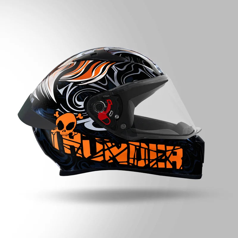 STUDDS THUNDER D9 DECOR FULL FACE HELMET