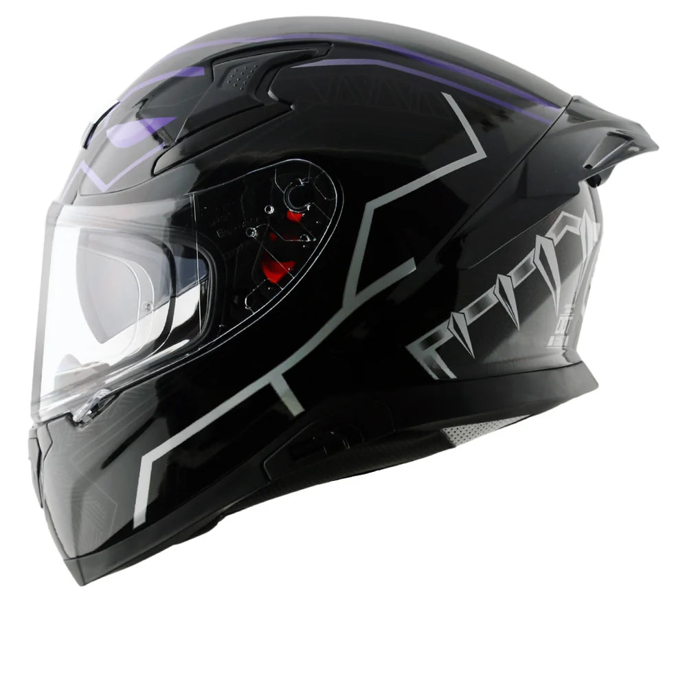 APEX MARVEL BLACK PANTHER FULL FACE HELMET