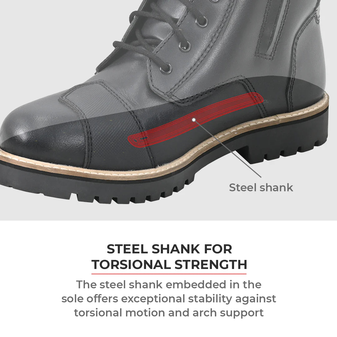 VIATERRA BRONSON - RETRO RIDING BOOTS