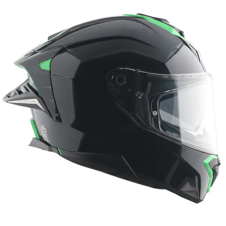 AXOR BRUTALE CORSA DUAL SPOILER FULL FACE HELMET
