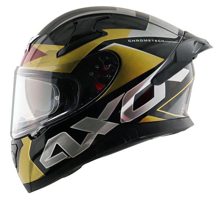 Axor Apex Chrometech Full Face Helmet