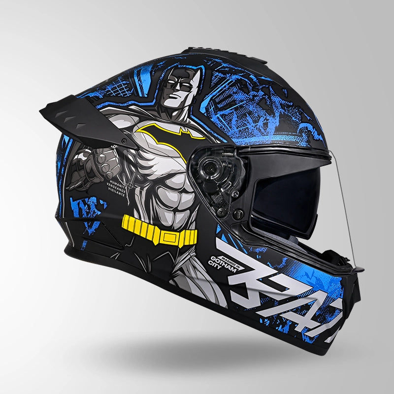 STUDDS DRIFTER BATMAN EDITION FULL FACE HELMET