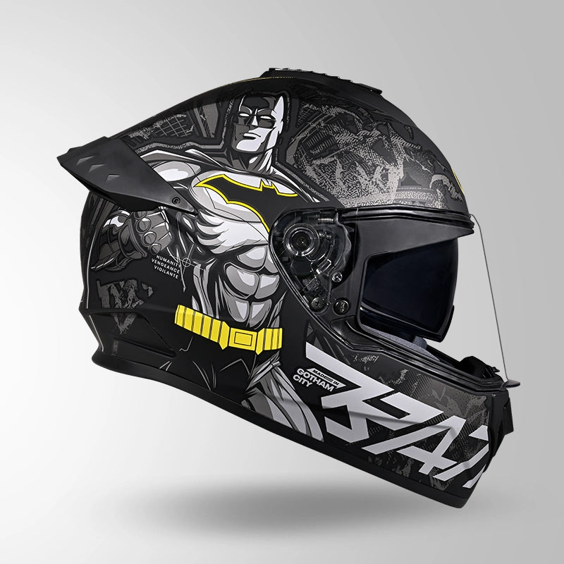 STUDDS DRIFTER BATMAN EDITION FULL FACE HELMET