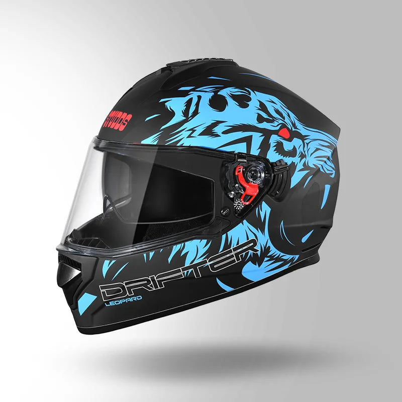 STUDDS DRIFTER D2 DECOR FULL FACE HELMET