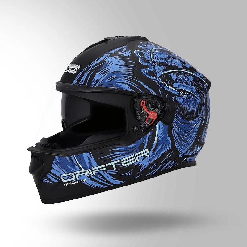 STUDDS DRIFTER D3 DECOR FULL FACE HELMET