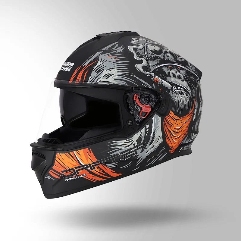 STUDDS DRIFTER D3 DECOR FULL FACE HELMET