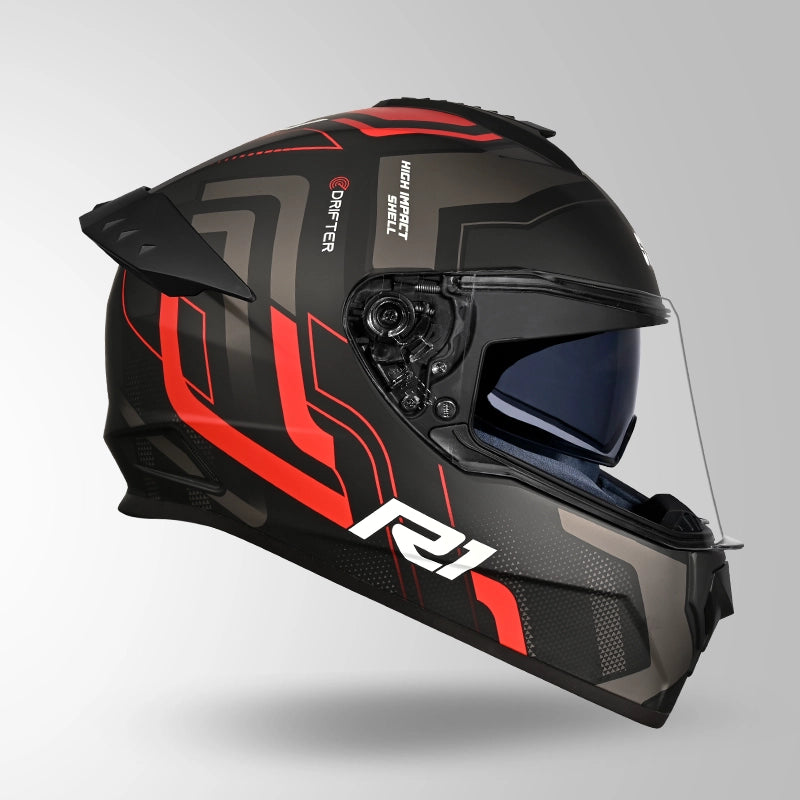 STUDDS DRIFTER D4 (R1) DECOR FULL FACE HELMET