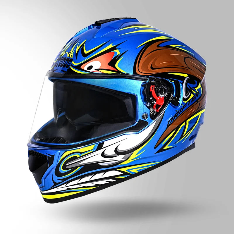 STUDDS DRIFTER D4 DECOR FULL FACE HELMET