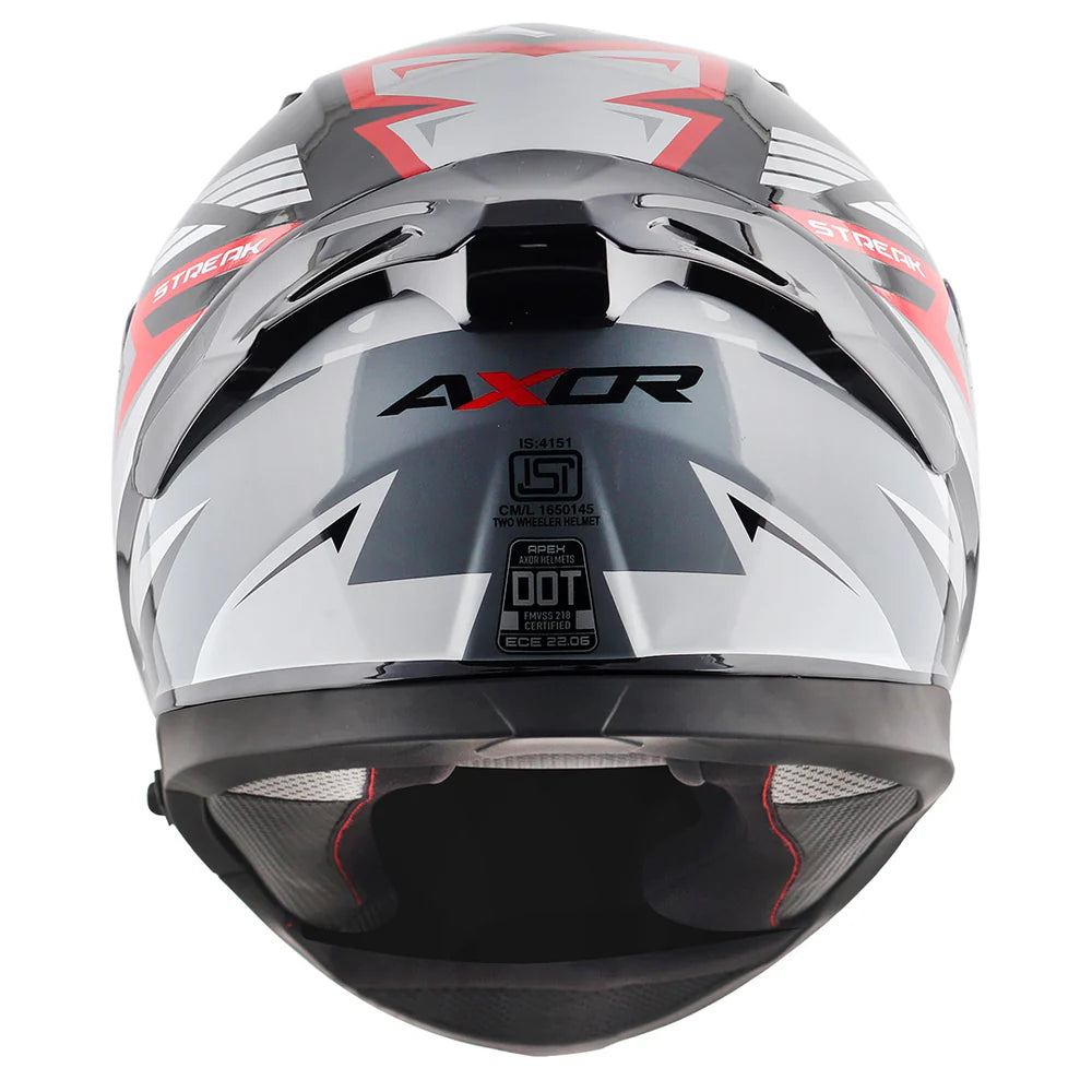 AXOR APEX STREAK FULL FACE HELMET