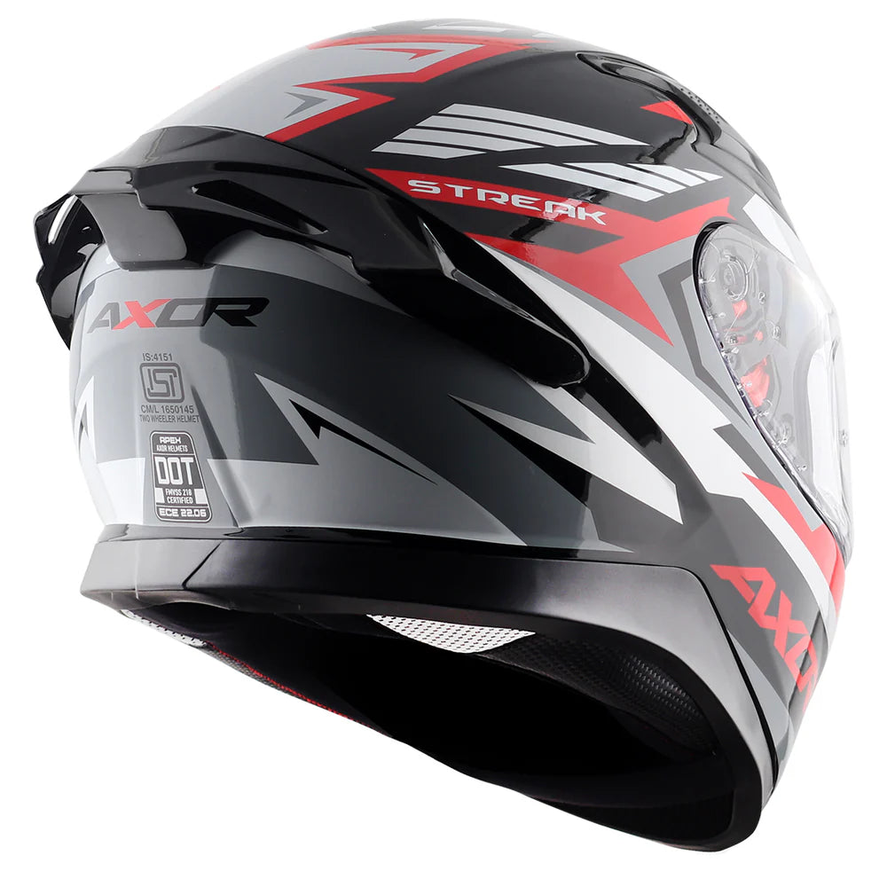 AXOR APEX STREAK FULL FACE HELMET