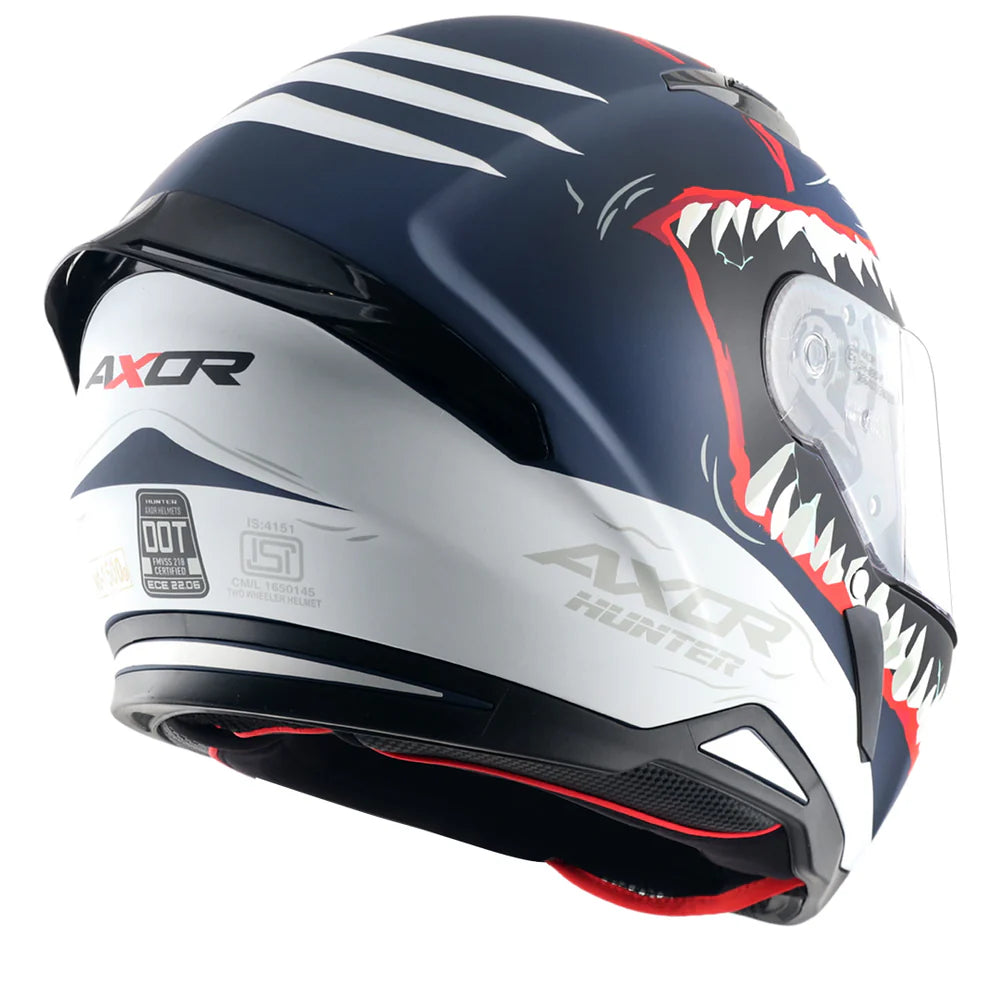 AXOR HUNTER SHARK FULL FACE HELMET