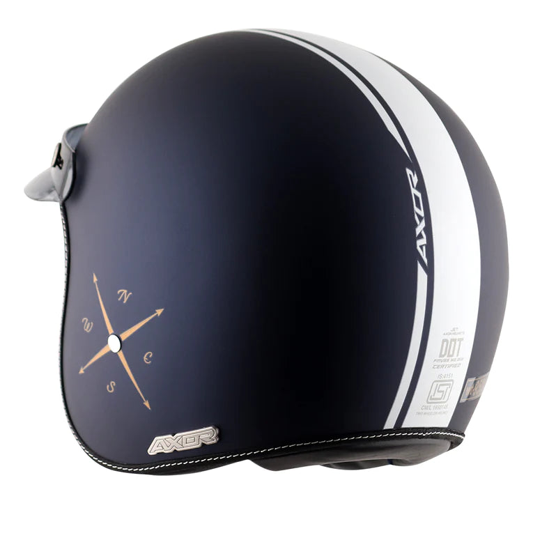 AXOR RETRO JET EURO GLOBE OPEN FACE HELMET