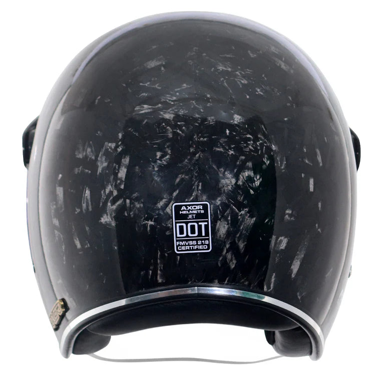 AXOR JET FORGED CARBON OPEN FACE HELMET