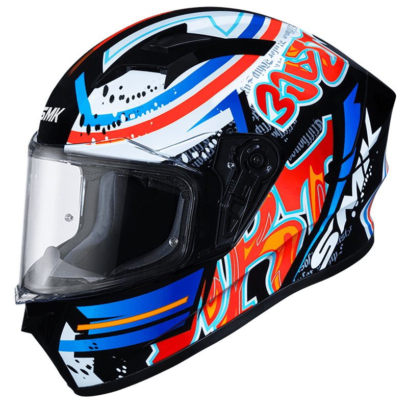 SMK STELLAR GRAFFITI FULL FACE HELMET