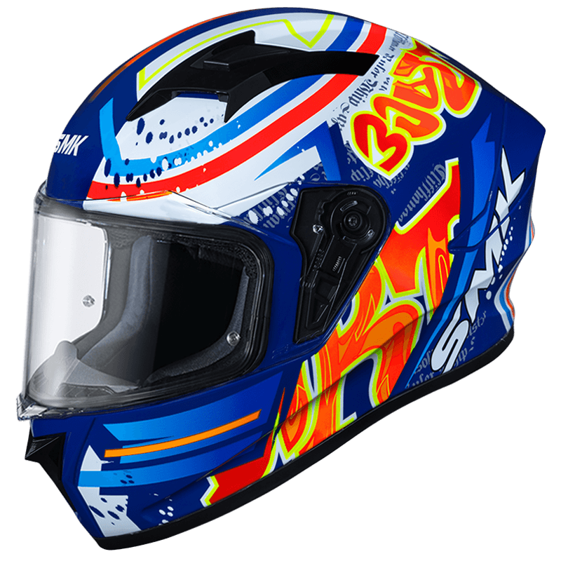 SMK STELLAR GRAFFITI FULL FACE HELMET