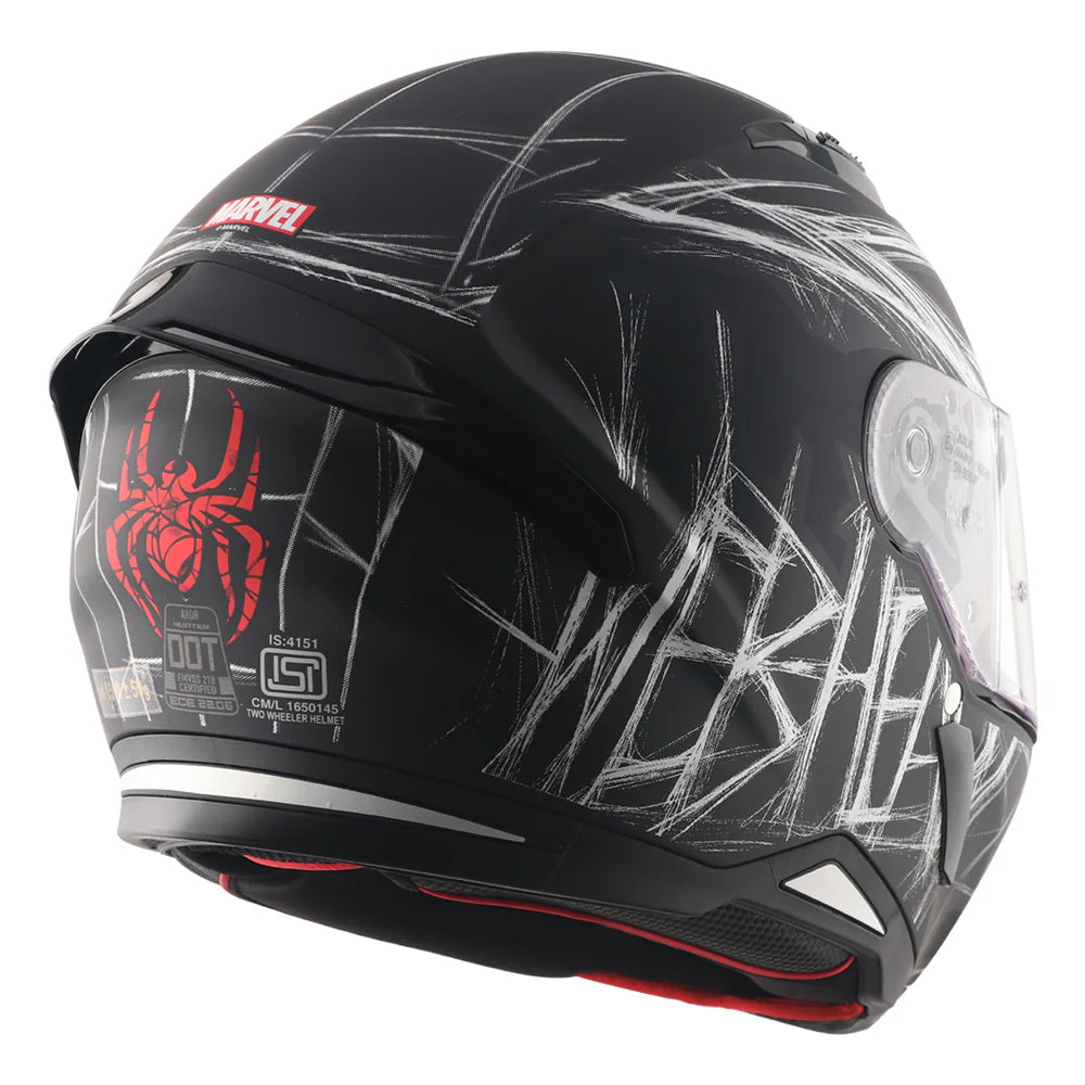 AXOR HUNTER MARVEL SPIDERMAN FULL FACE HELMET